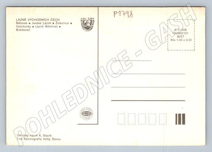 Pohlednice Východní Čechy lázně (P1798)