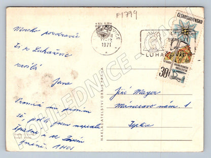 Pohlednice Luhačovice koláž PP ČSSR (P1799)