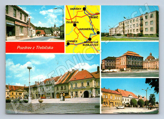 Pohlednice Třebíčsko více záběrů PP (P1821)
