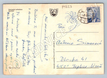 Pohlednice Butov rekreační středisko Československo (P1823)
