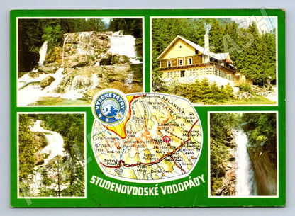 Pohlednice Vysoké Tatry Studenovodské vodopády (P1833)