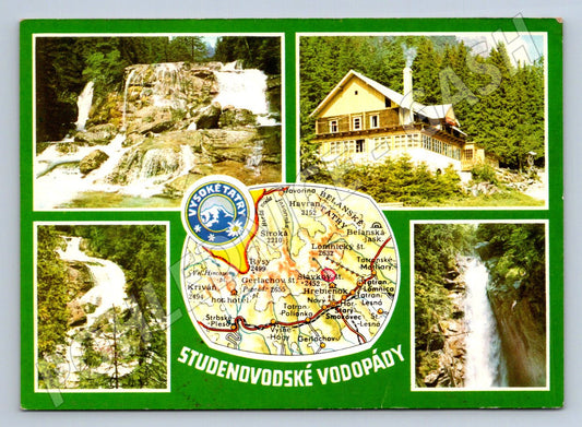 Pohlednice Vysoké Tatry Studenovodské vodopády (P1833)