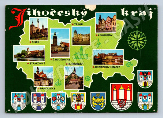 Pohlednice Jihočeský kraj více záběrů PP (P1852)