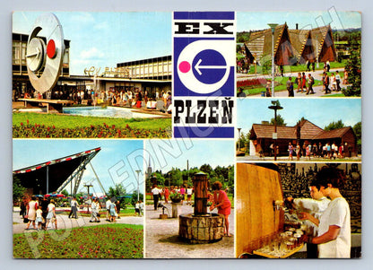 Pohlednice EX Plzeň 1972 celostátní výstava PP (P1907)