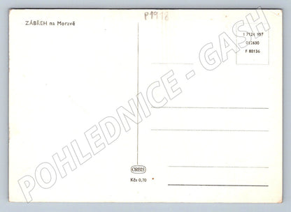 Pohlednice Zábřeh na Moravě ČB Orbis (P1918)