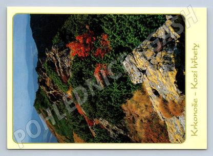 Pohlednice Krkonoše Kozí hřbety raz 1999 (P1921)