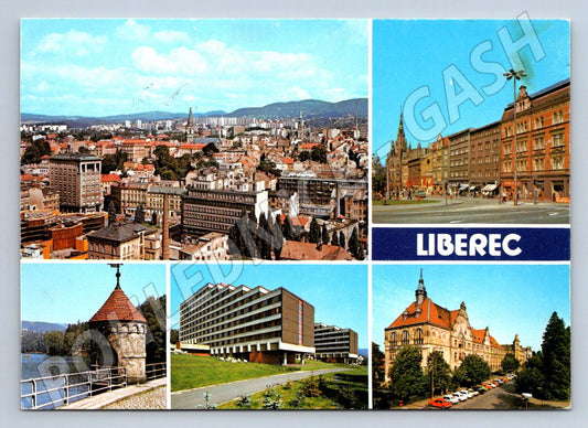 Pohlednice Liberec více záběrů zn (P1925)