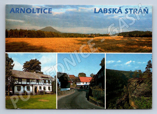 Pohlednice Arnoltice Labská stráň (P1931)