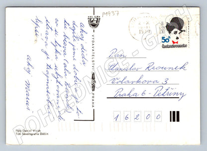 Pohlednice Luhačovice zotavovna ROH Česko sověts přátelství (P1937)