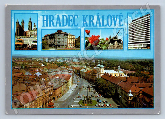 Pohlednice Hradec Králové panorama (P1959)