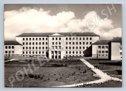Pohlednice Blansko jedenáctiletá střední škola ČB zn 1961 (P1961)