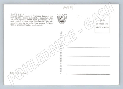 Pohlednice Rakovník Vysoká brána (P1979)