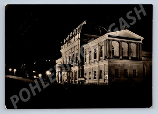 Pohlednice Mariánské Lázně Lázeňský dům noční PP 1946 (P1985)