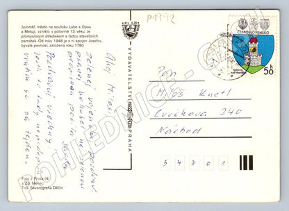Pohlednice Jaroměř Josefov více záběrů PP (P1992)