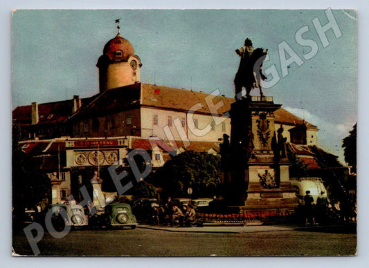 Pohlednice Poděbrady náměstí krále Jiřího (P2001)