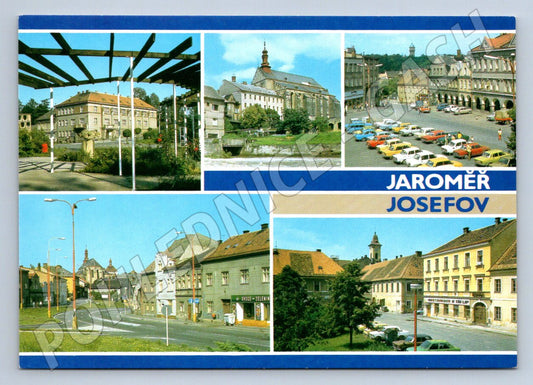 Pohlednice Jaroměř Josefov více záběrů okres Náchod (P2003)
