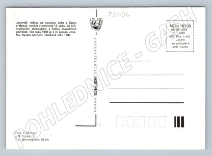 Pohlednice Jaroměř Josefov koláž Československo (P2006)