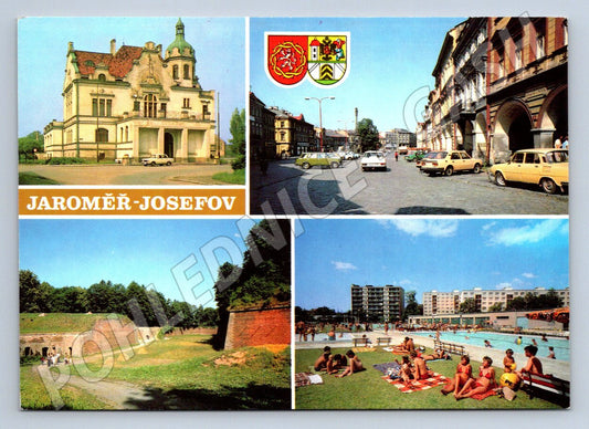 Pohlednice Jaroměř Josefov více záběrů města (P2007)