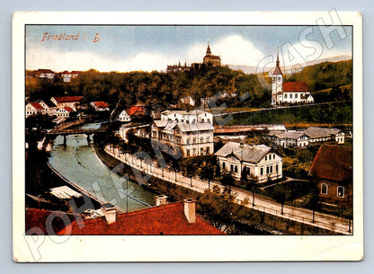 Pohlednice Frýdlant hrad a zámek (P2019)