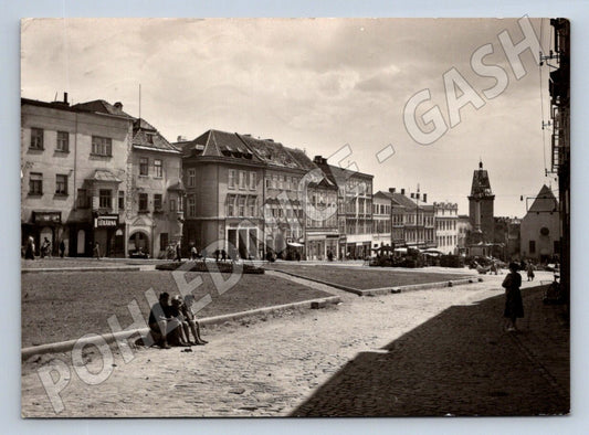 Pohlednice Znojmo Masarykovo náměstí (P2034)