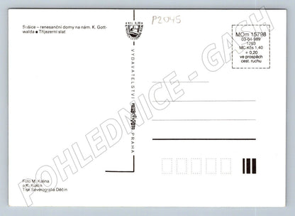 Pohlednice Sušicko Sušice Kašperské Hory Tříjezerní slať (P2045)