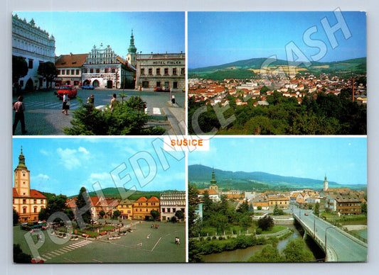 Pohlednice Sušice více záběrů (P2046)