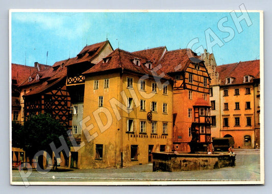 Pohlednice Cheb Špalíček historické domy (P2051)