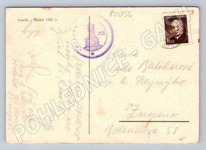 Pohlednice Jeseníky Praděd PP (P2056)