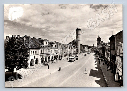 Pohlednice Domažlice historické náměstí (P2063)