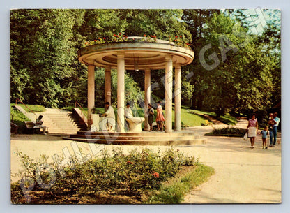 Pohlednice Luhačovice pramen Ottovka PP 1971 (P2072)