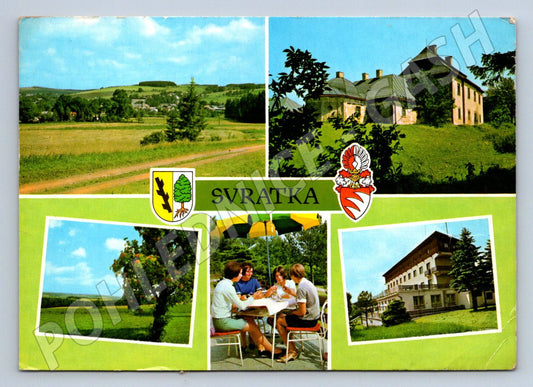 Pohlednice Svratka Českomoravská vrchovina raz 1977 (P2080)