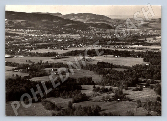 Pohlednice Frýdlant nad Ostravicí panorama 1977 ČSR (P2083)