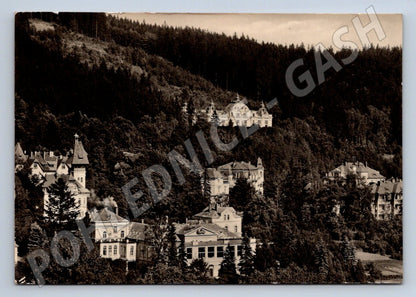 Pohlednice Mariánské Lázně Orbis ČB zn 1959 (P2089)