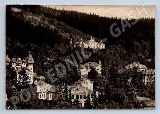 Pohlednice Mariánské Lázně Orbis ČB zn 1959 (P2089)