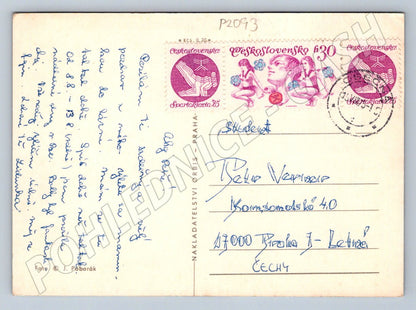 Pohlednice Lázně Kundratice více záběrů PP (P2093)