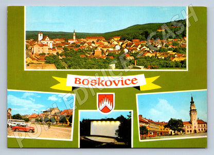 Pohlednice Boskovice více záběrů ČSR (P2094)