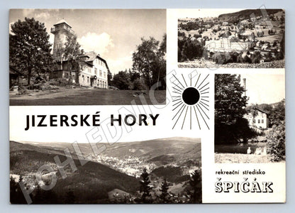 Pohlednice Jizerské hory Špičák rekreační středisko (P2095)