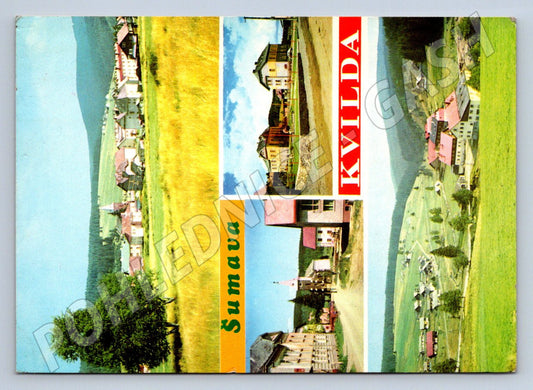 Pohlednice Šumava Kvilda ČSSR PP 1974 (P2098)