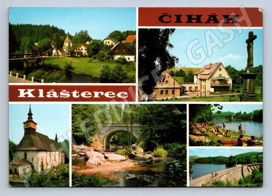 Pohlednice Klášterec Čihák Orlické hory PP (P2099)