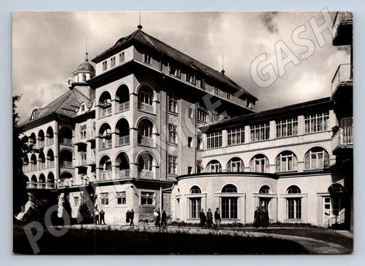 Pohlednice Lázně Jeseník Priessnitzovy ústavy 1959 (P2133)