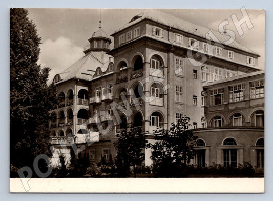 Pohlednice Lázně Jeseník Priessnitzovo sanatorium 1956 (P2142)