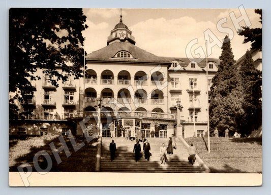 Pohlednice Lázně Jeseník 1955 raz zn (P2147)