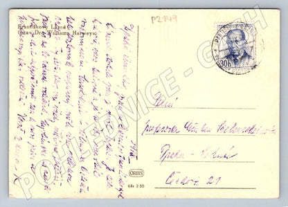 Pohlednice Františkovy Lázně ústav Dr Williama Harveye (P2149)