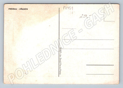 Pohlednice Přerov hrad a opevnění (P2151)