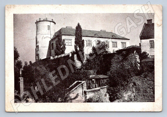 Pohlednice Přerov zámek ČB (P2152)
