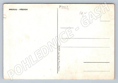 Pohlednice Přerov zámek ČB (P2152)