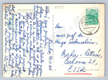 Pohlednice Opera Lipsko NDR 1967 odesláno zn (P2155)