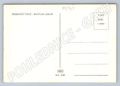 Pohlednice Moravský kras Kateřinská jeskyně (P2161)