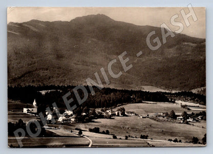 Pohlednice Šumava Hojšova Stráž raz 1958 (P2167)