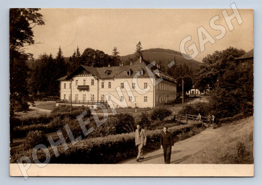 Pohlednice Karlova Studánka Bezručův dům ROH (P2170)